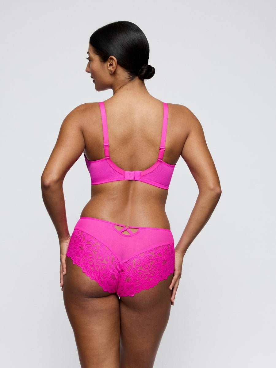 Dear Night Padded Heartshape Bra - Influencer Pink