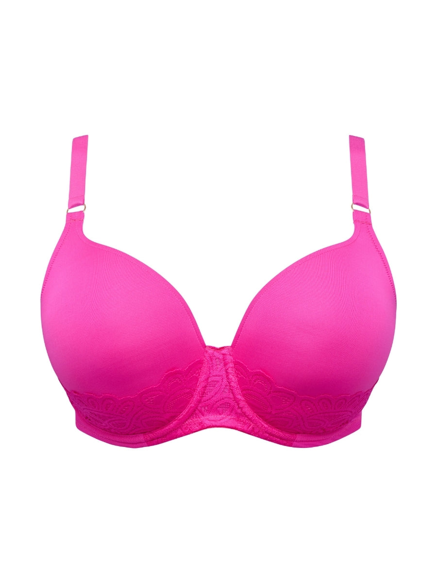 Dear Night Padded Heartshape Bra - Influencer Pink