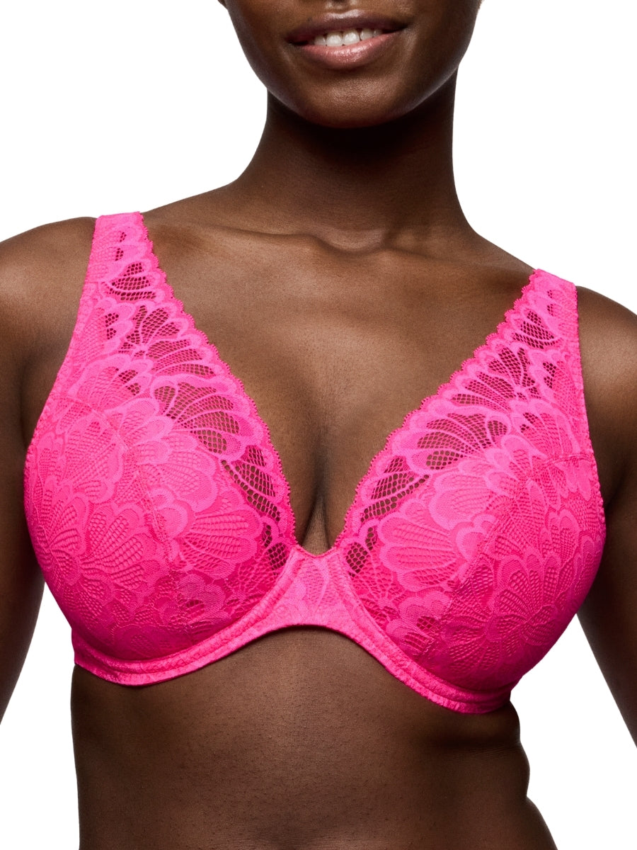 Mocuto Half Padded Plunge Bra - Pixie Blossom