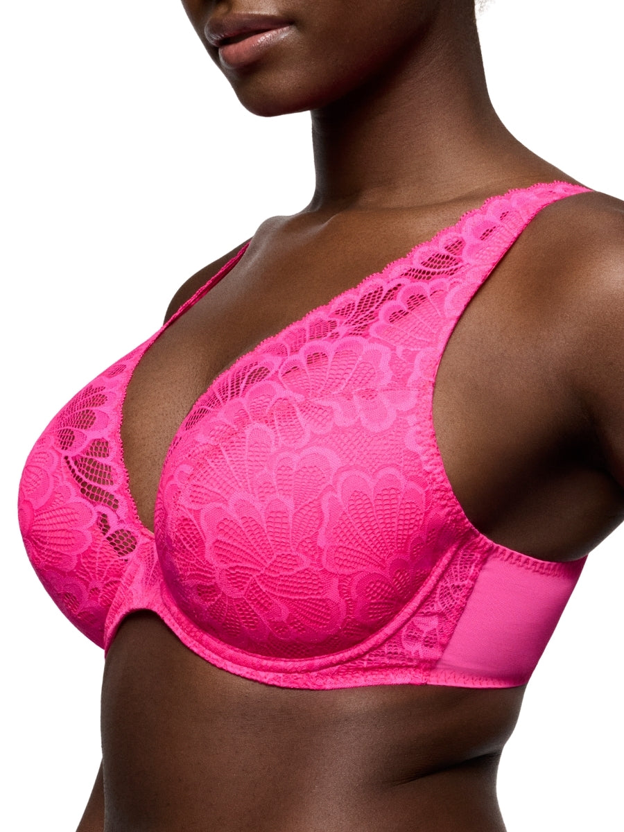 Mocuto Half Padded Plunge Bra - Pixie Blossom