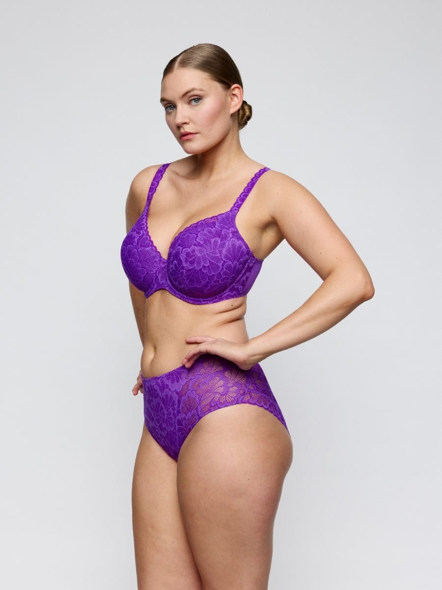 Mocuto Padded Heartshape Bra - Italian Acai