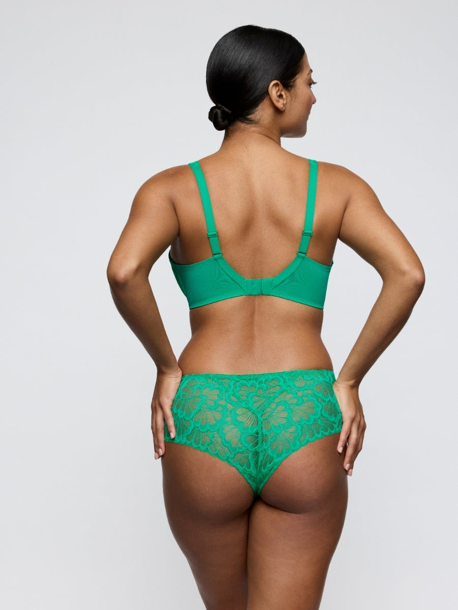 Mocuto Padded Heartshape Bra - Vivid Green