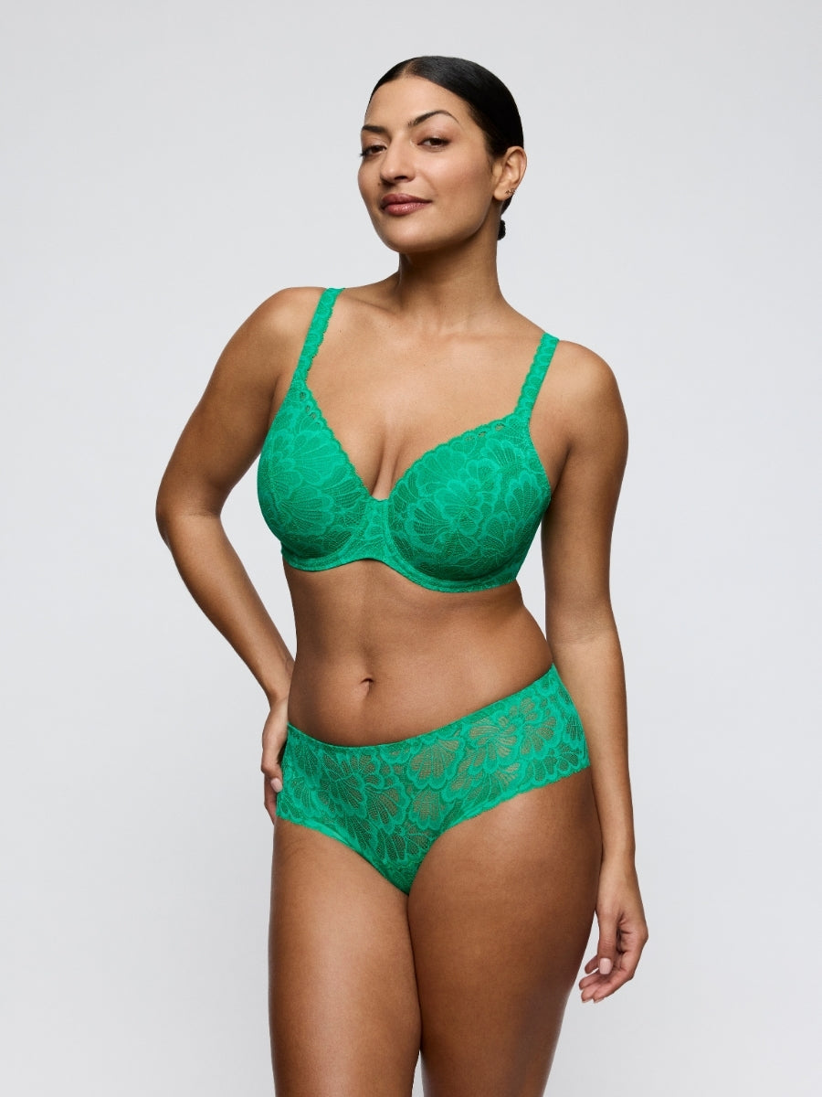 Mocuto Padded Heartshape Bra - Vivid Green