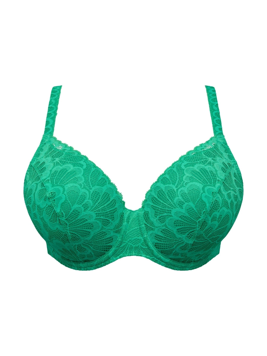 Mocuto Padded Heartshape Bra - Vivid Green