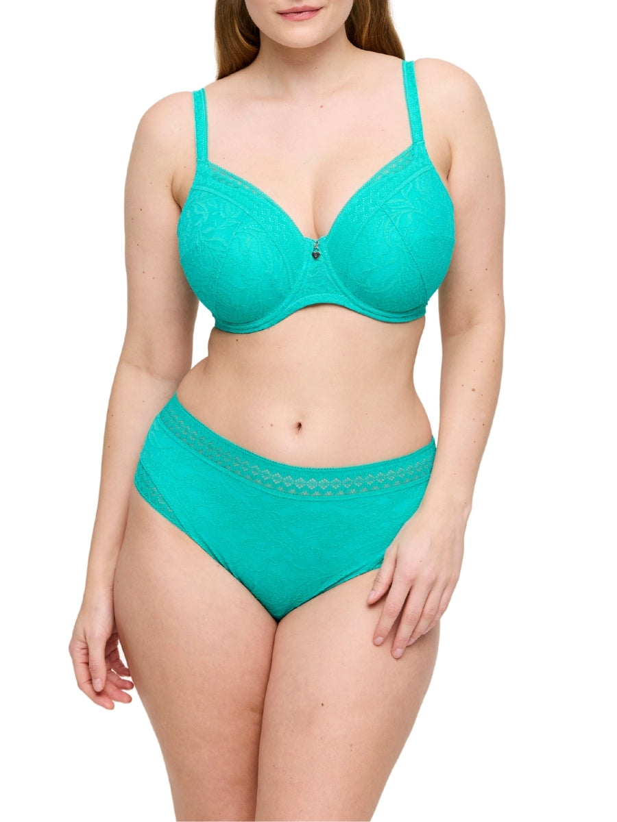 Palermo Padded Heartshape Bra - Sunny Teal