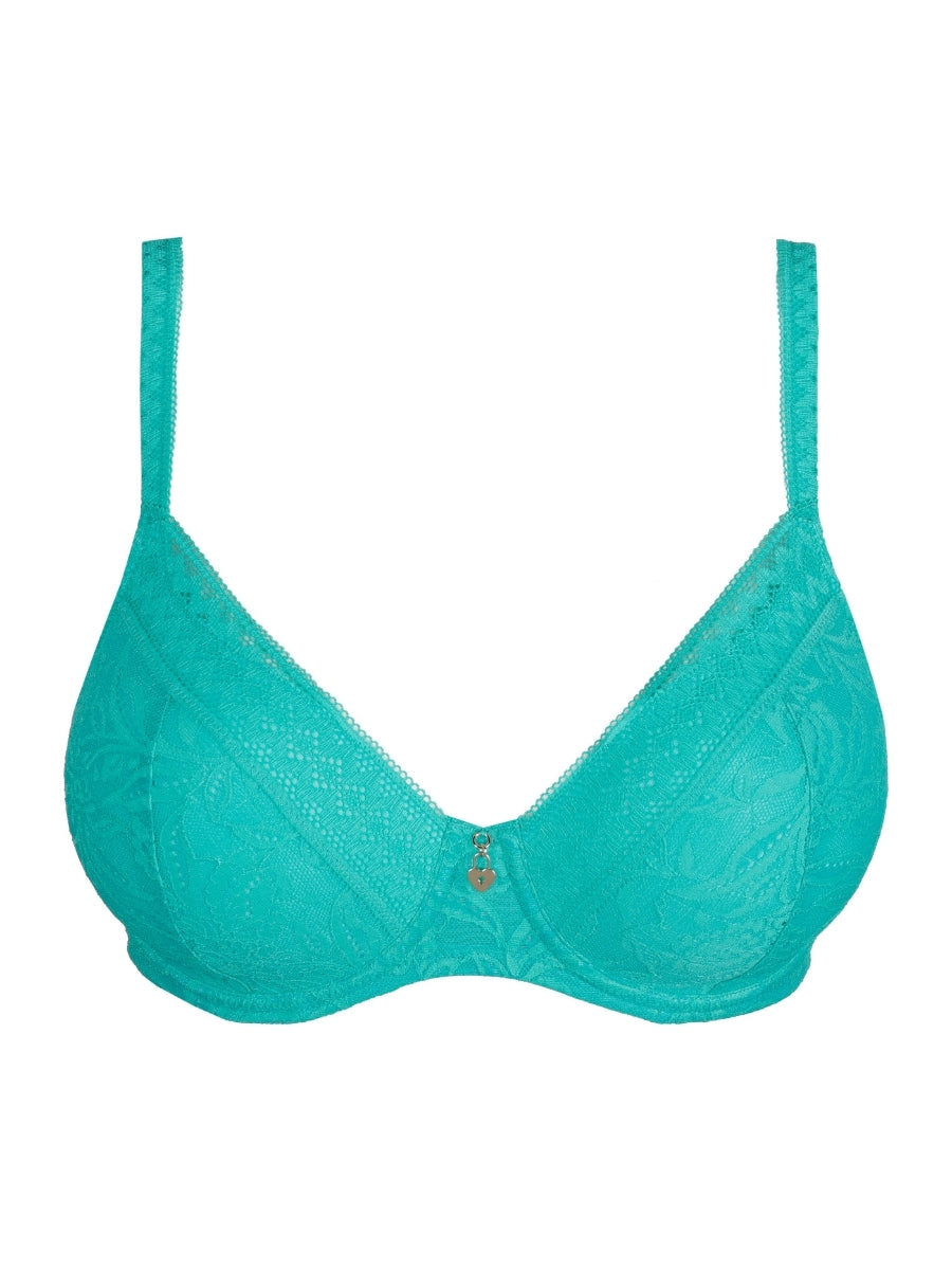 Palermo Padded Heartshape Bra - Sunny Teal