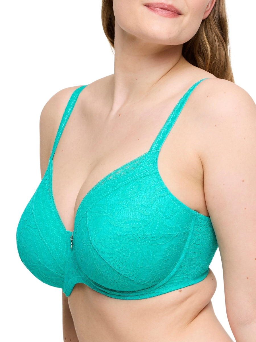 Palermo Padded Heartshape Bra - Sunny Teal