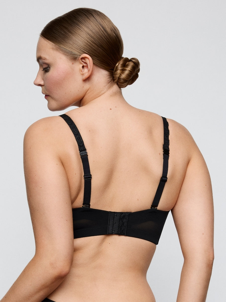 Twixie Strapless Bra - Black