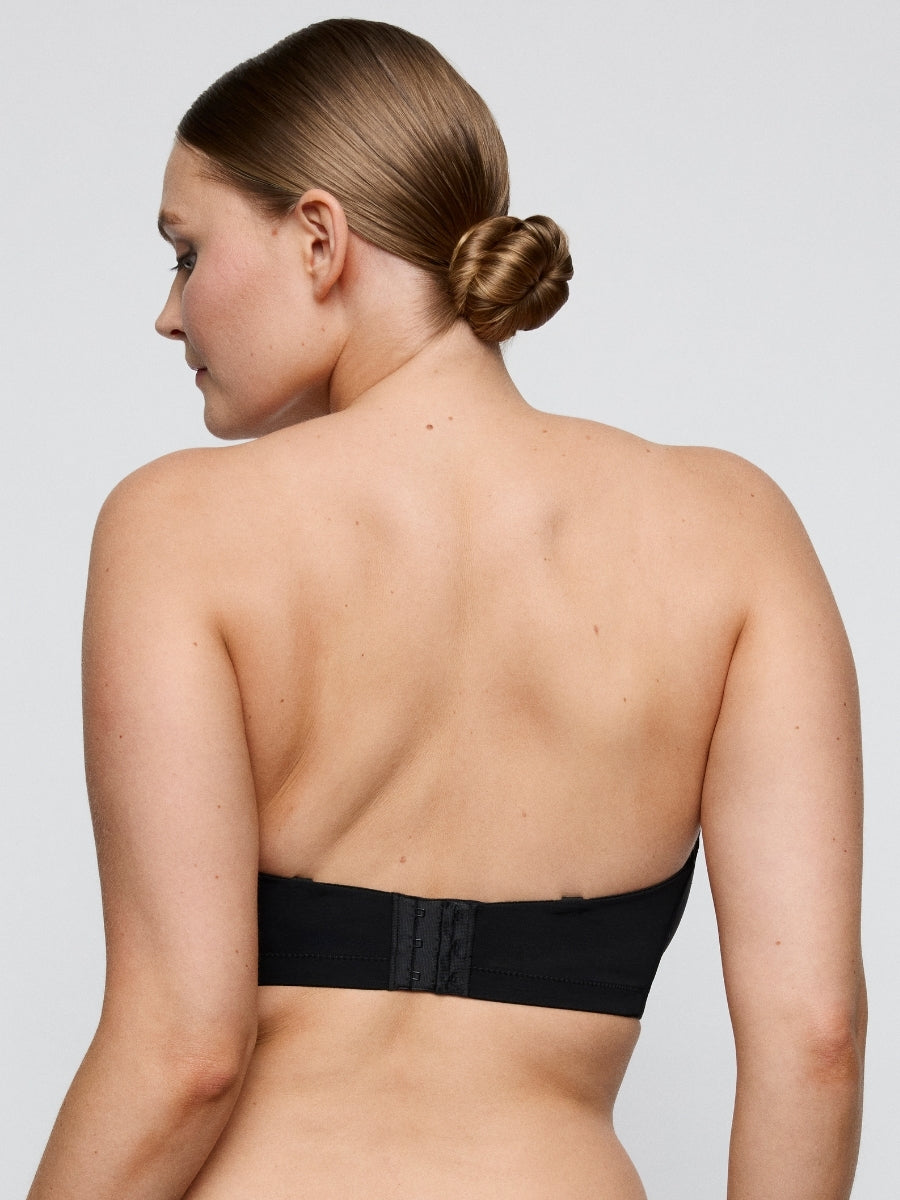 Twixie Strapless Bra - Black