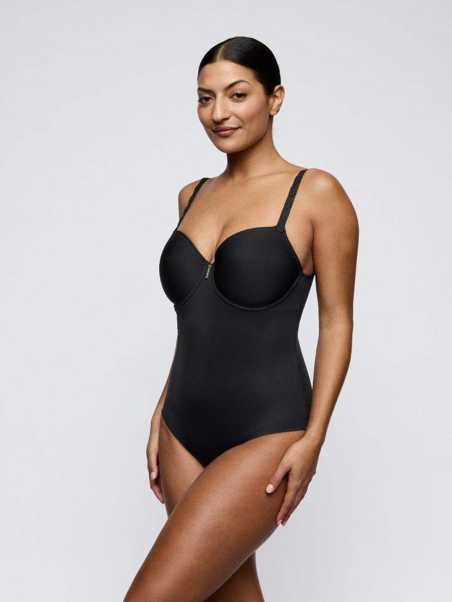 Twixie Padded Balcony Body - Black