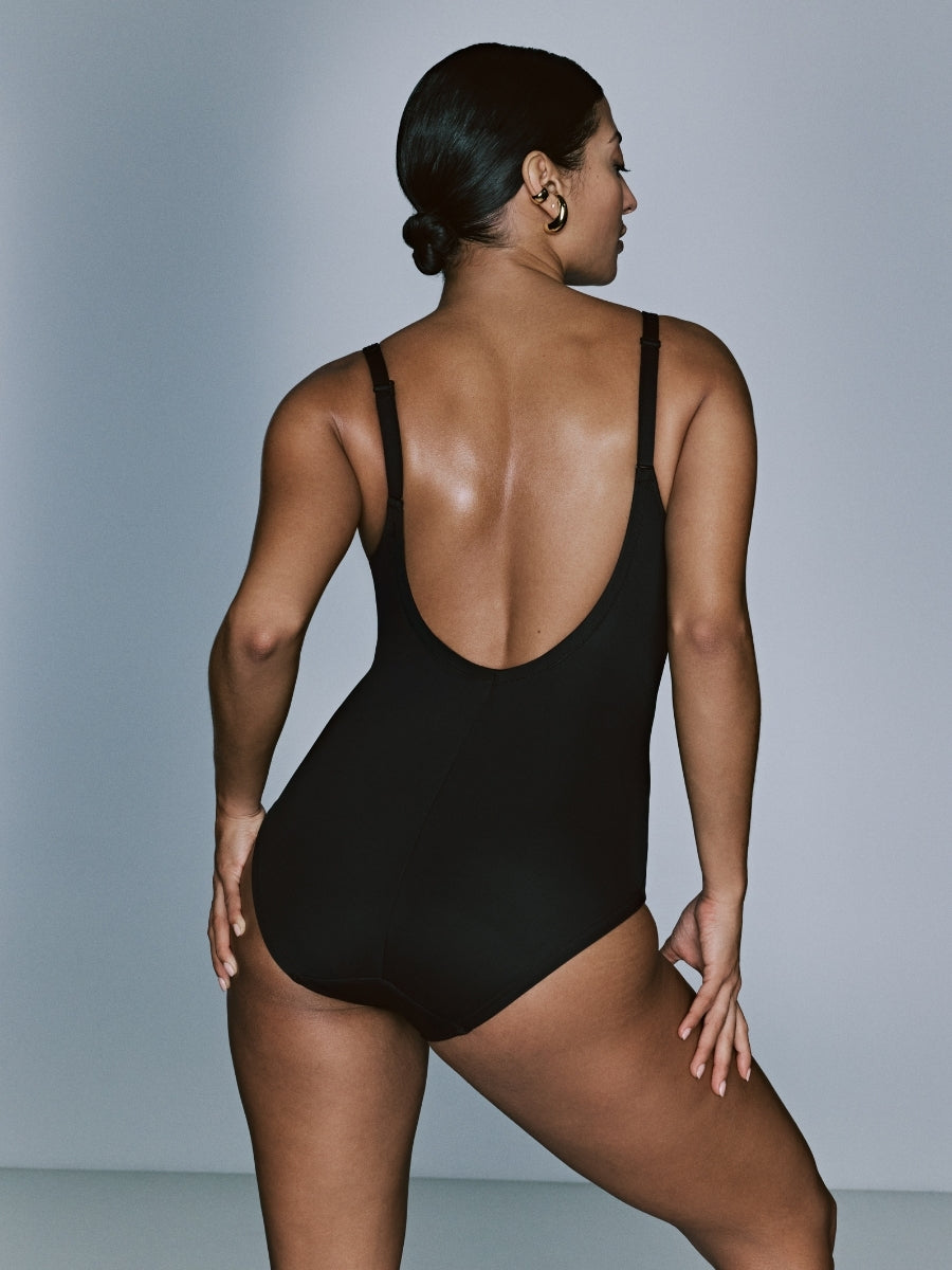 Twixie Padded Balcony Body - Black