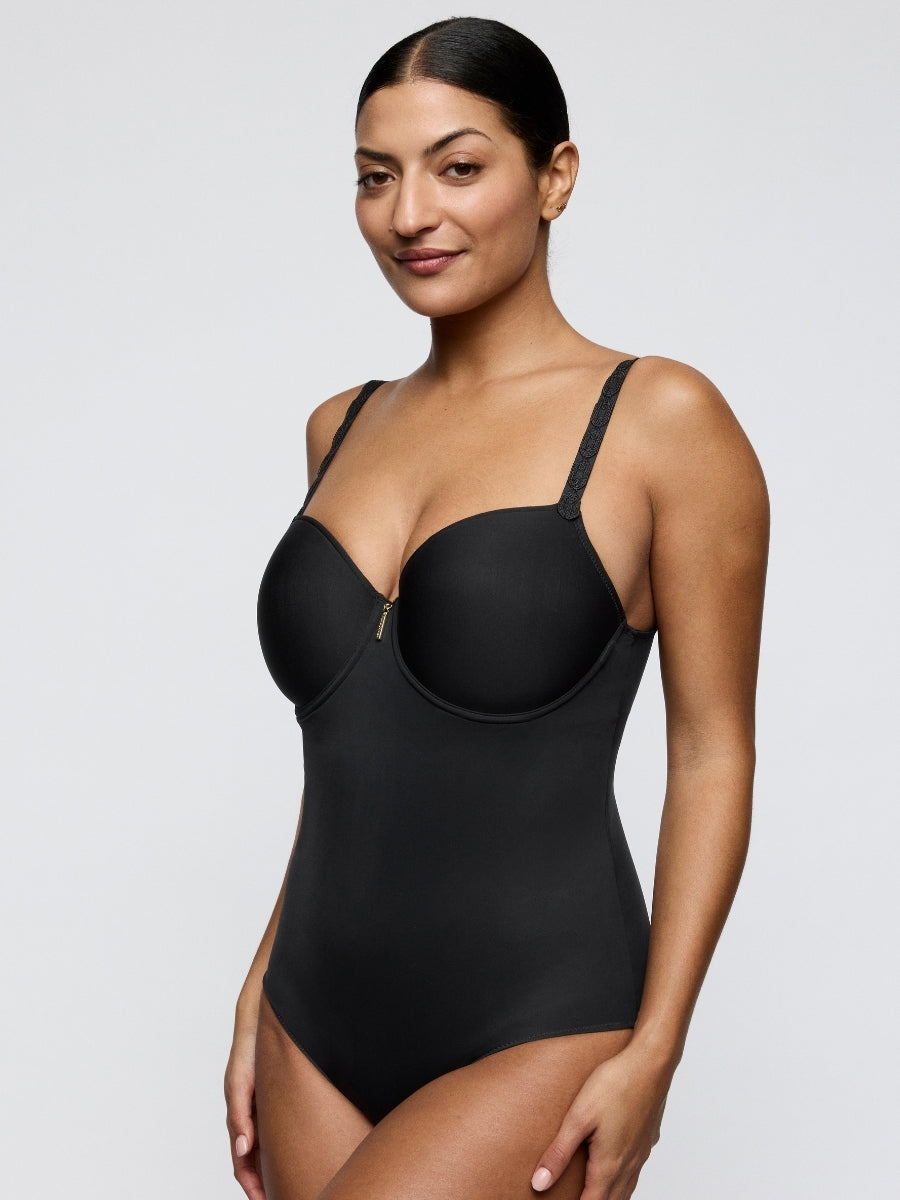 Twixie Padded Balcony Body - Black