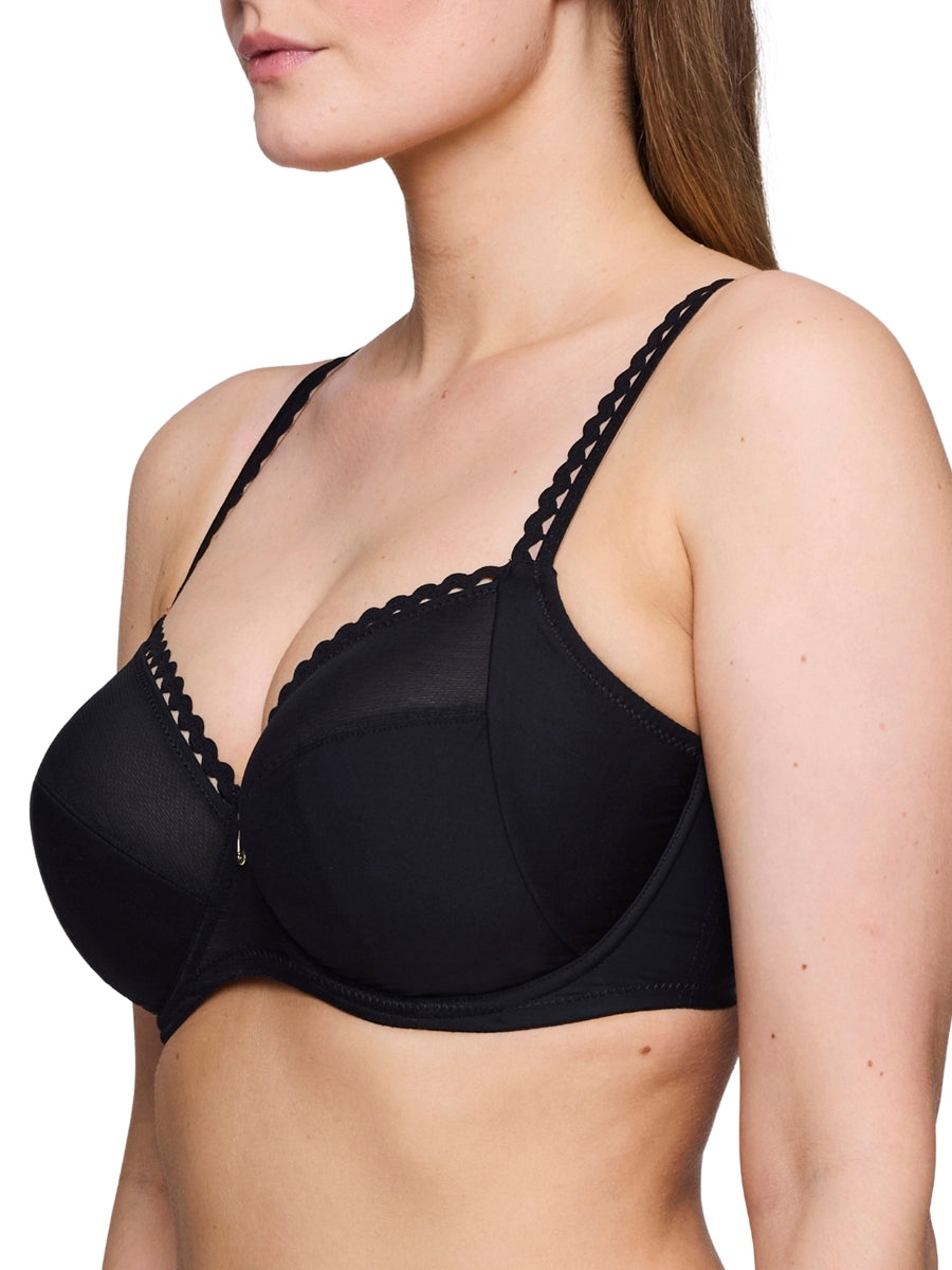Vivgirl Full Cup Bra - Black