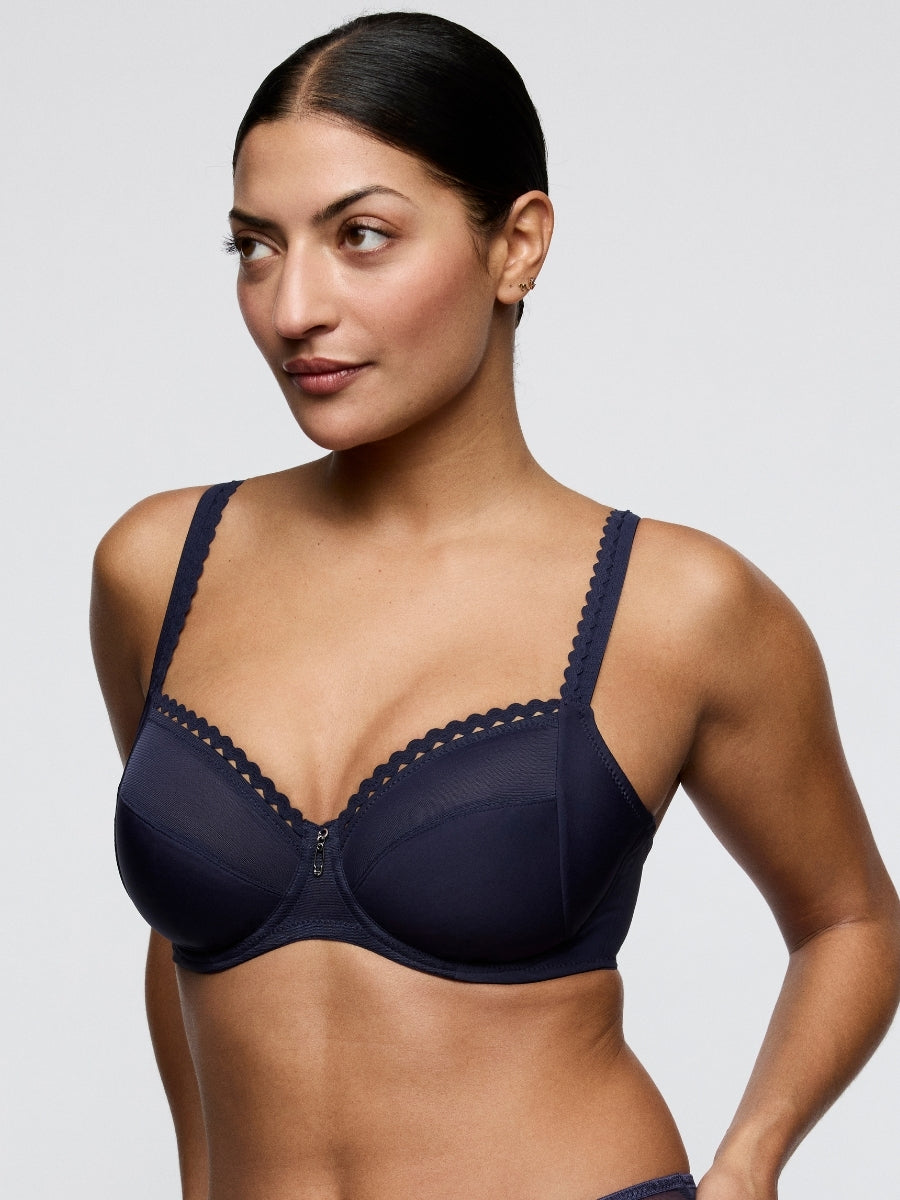 Wowgirl Full Cup Bra - Evening Blue