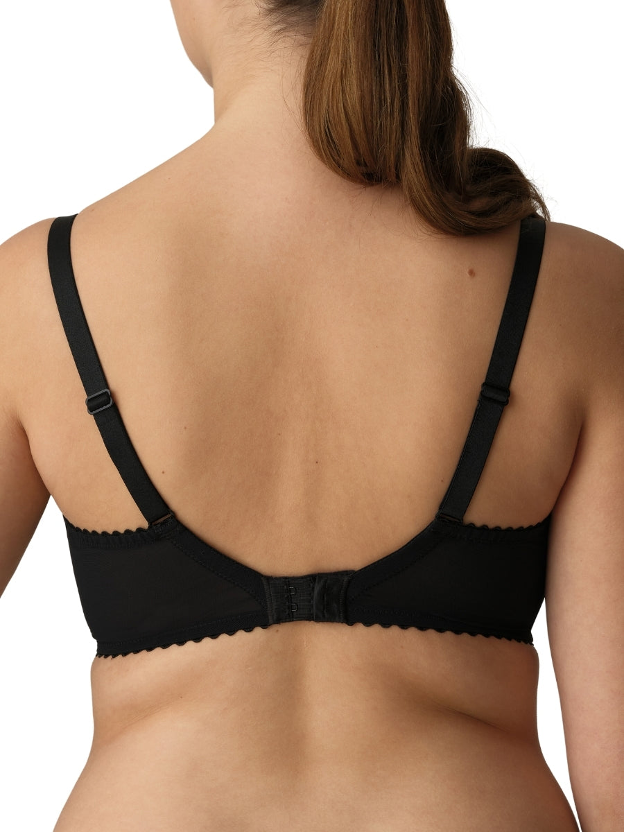 Vallarta Padded Balcony Bra - Black