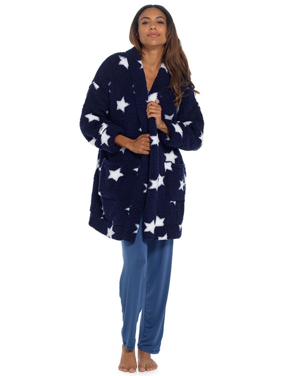 BraForMe Sherpa Fleece Robe