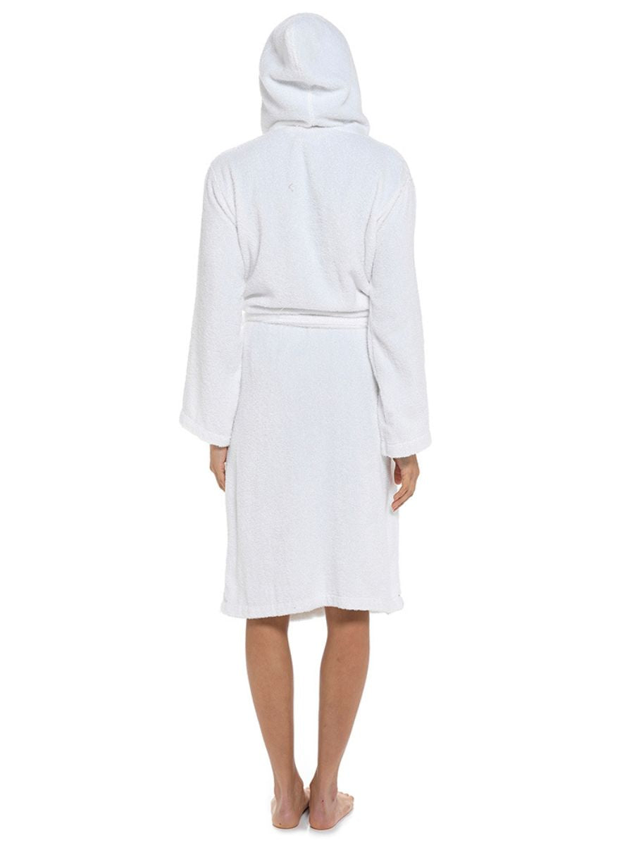 BraForMe Cotton Hooded Towelling Bathrobe