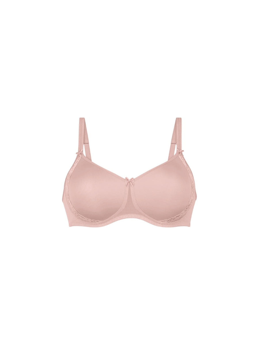 Lace Rose Contour Soft Bra - Rosewood