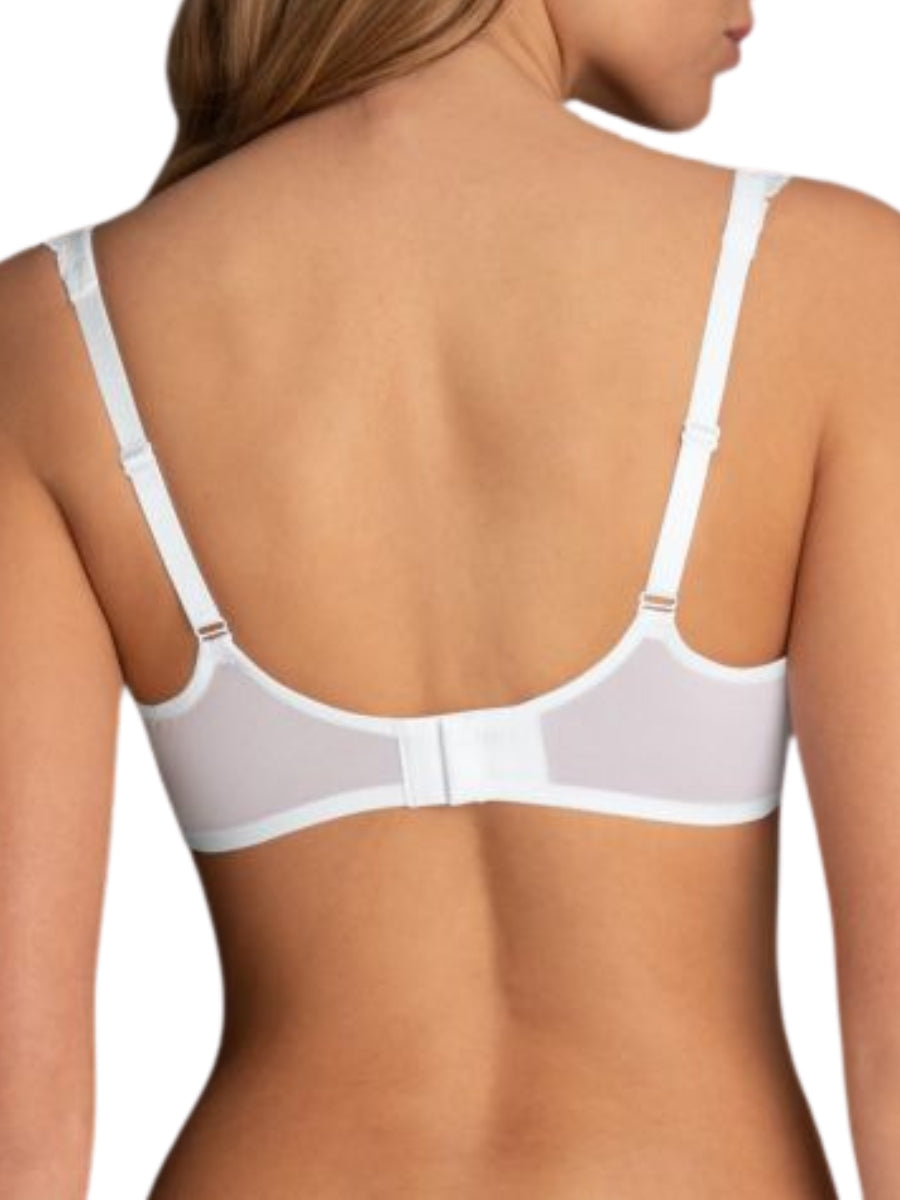 Selma Underwired Full Cup Bra - White