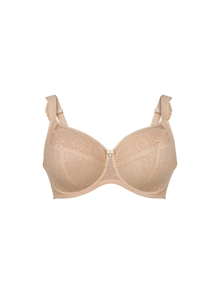Selma Underwired Full Cup Bra - Desert