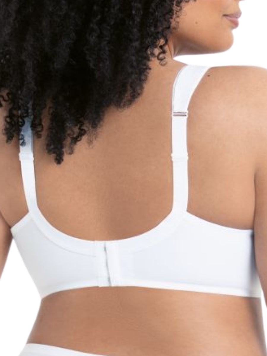 Twin Underwired Moulded Bra - White