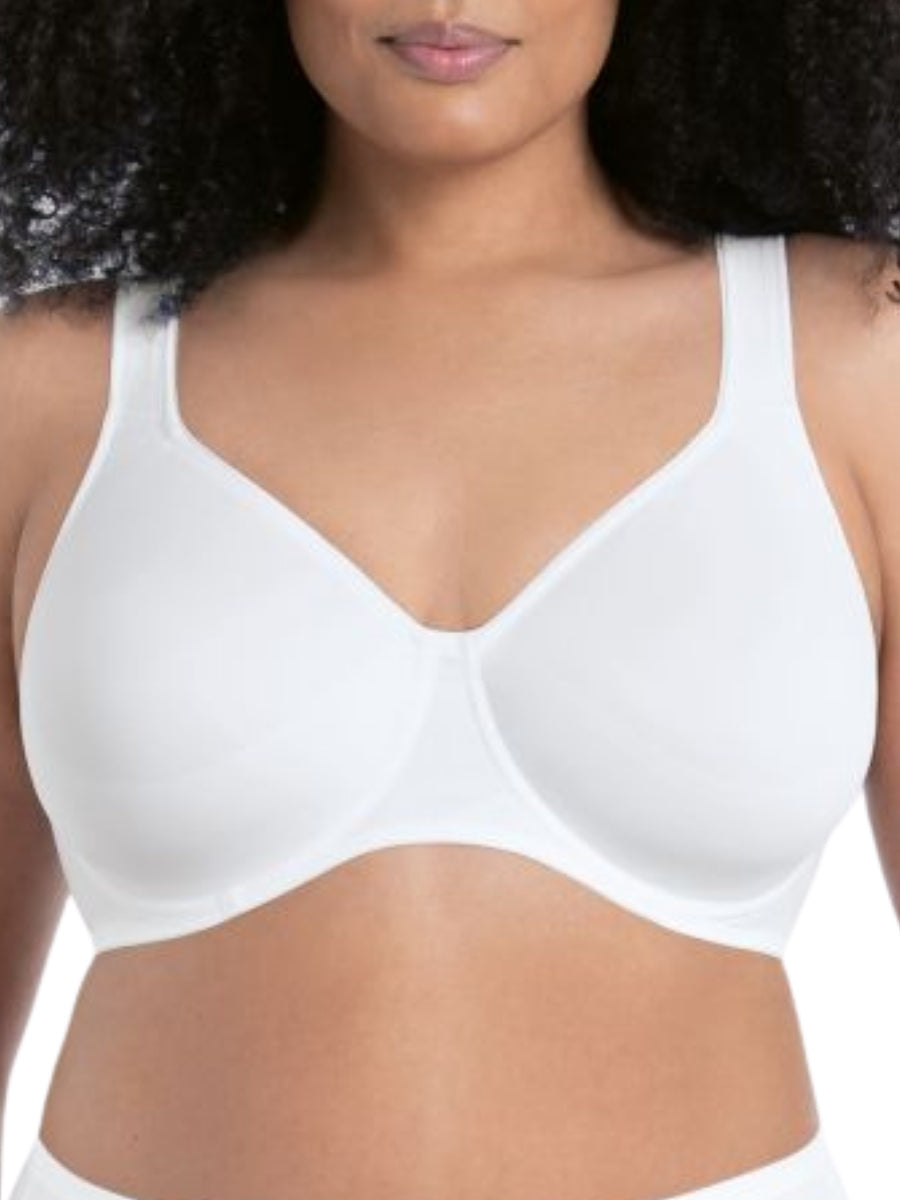 Twin Underwired Moulded Bra - White