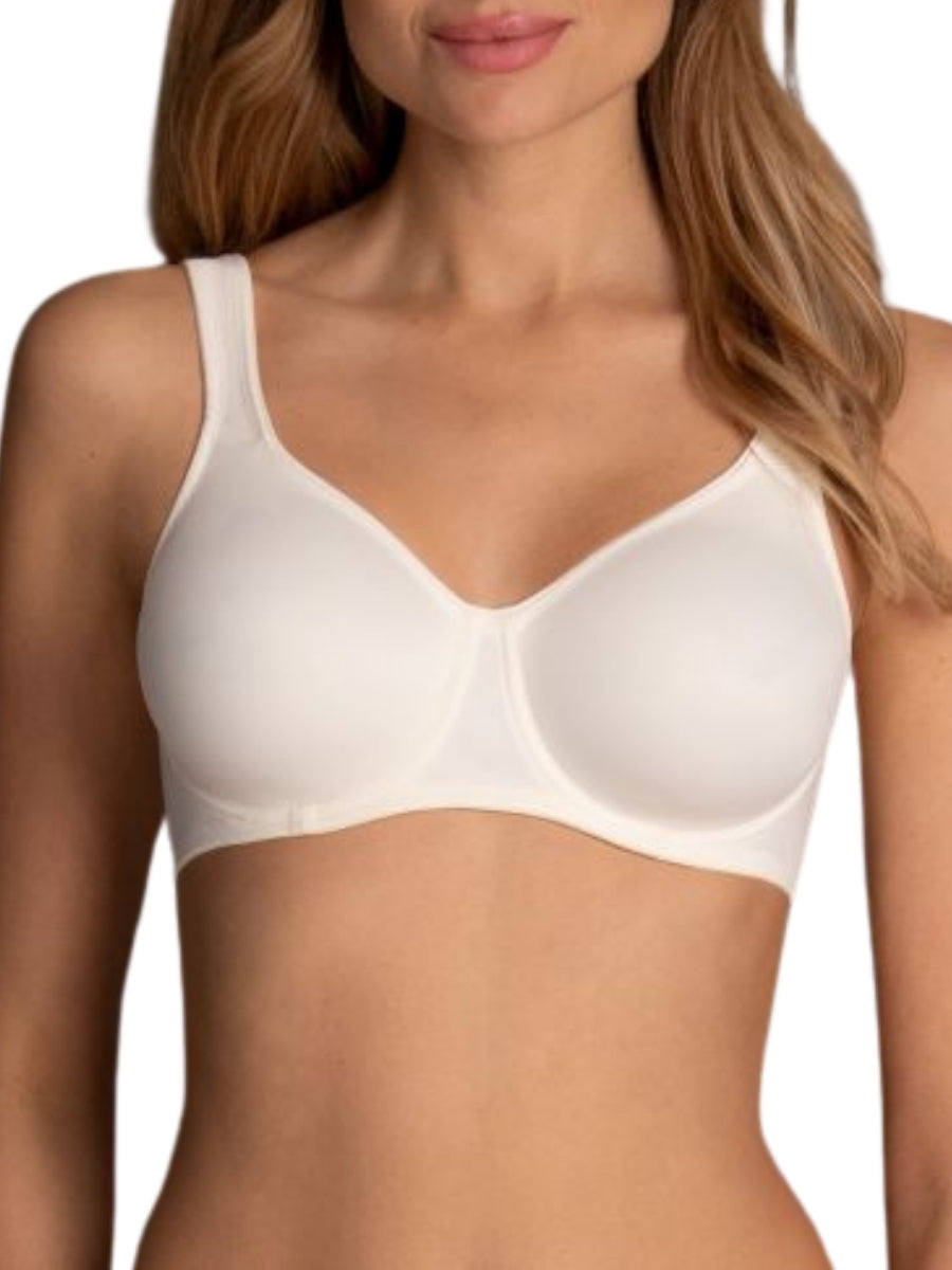 Twin Underwired Moulded Bra - Champagne