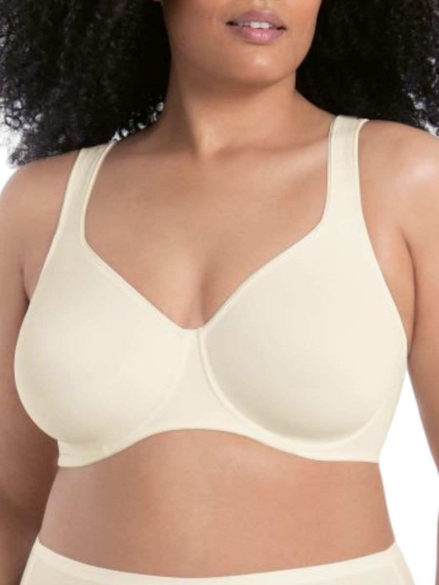 Twin Underwired Moulded Bra - Champagne
