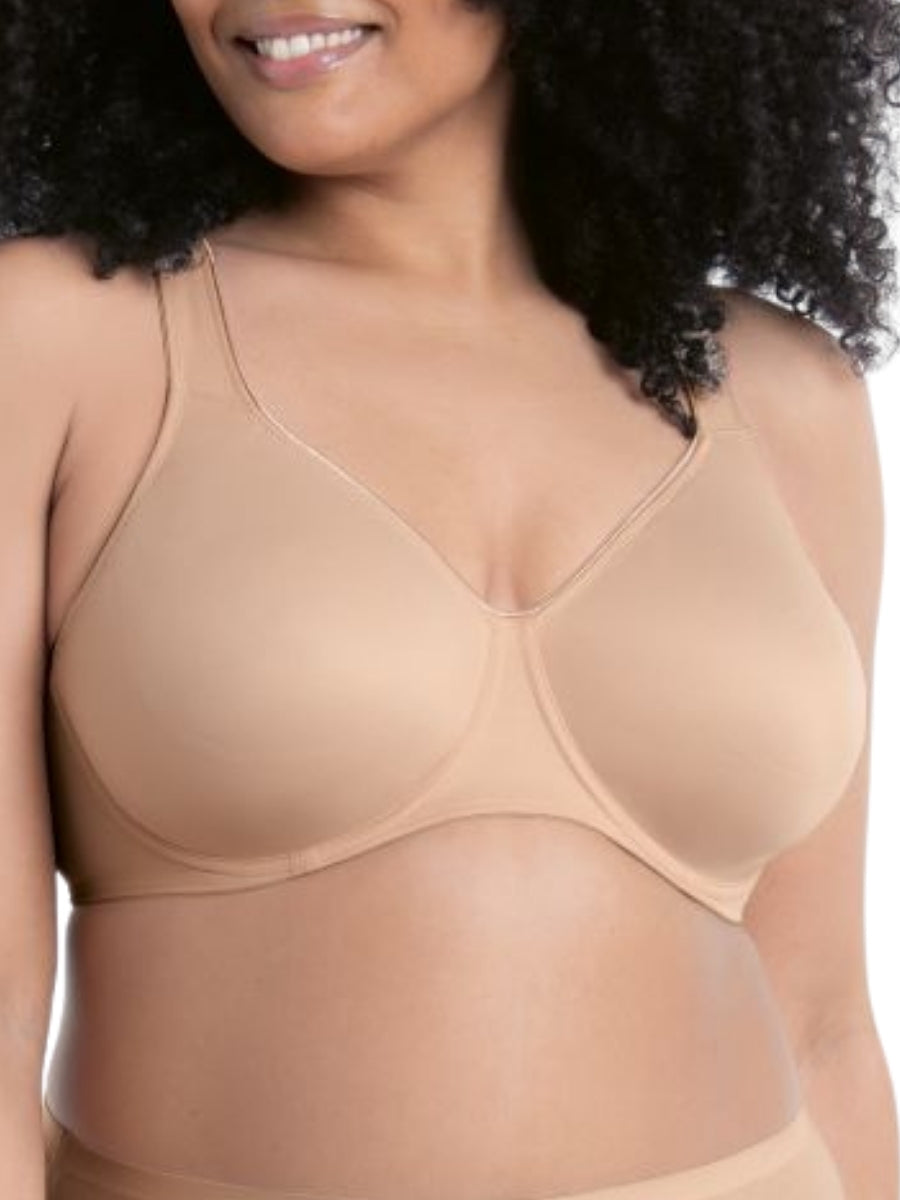 Twin Underwired Moulded Bra - Desert