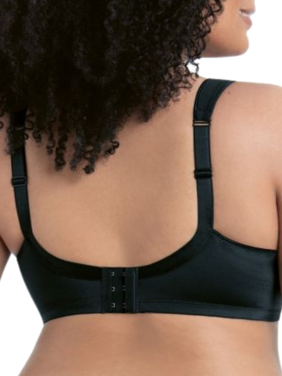 Twin Moulded Soft Bra - Black