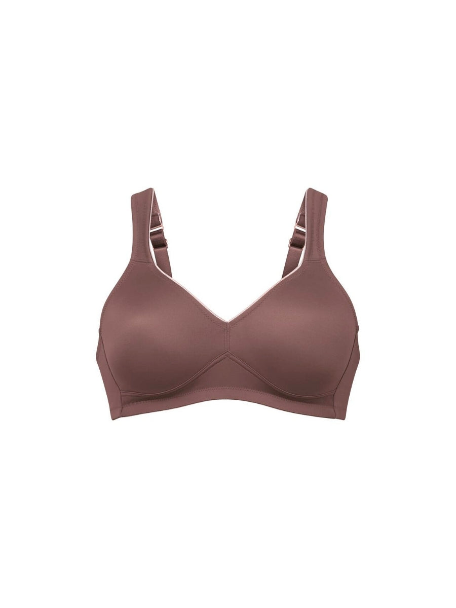 Twin Moulded Soft Bra - Berry