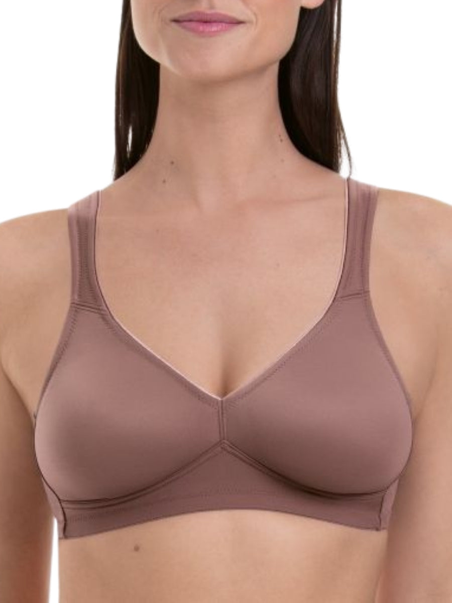 Twin Moulded Soft Bra - Berry