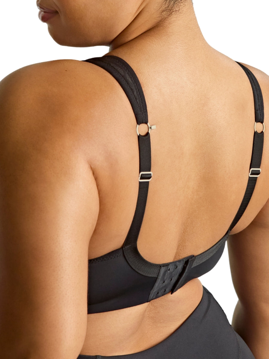 Activate Wired Racerback Sports Bra - Black/Chalk