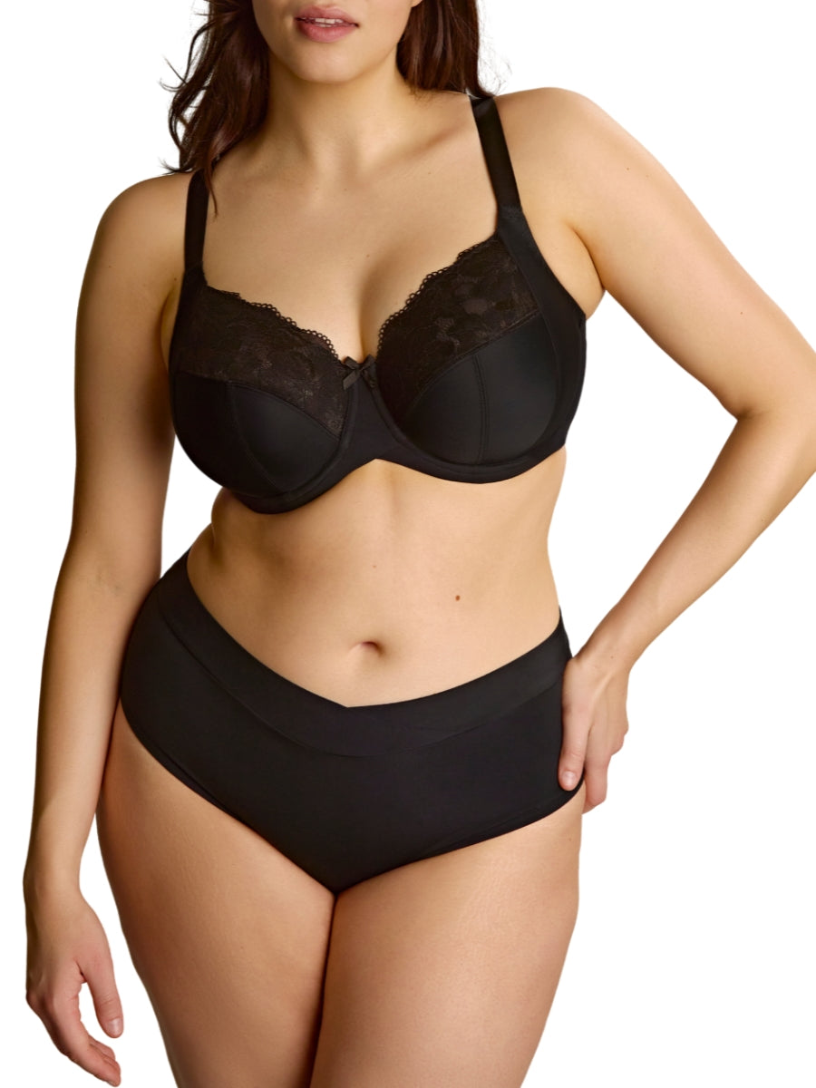 Amara Full Cup Bra - Black