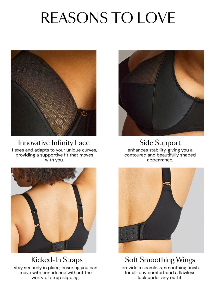 Bliss Full Cup Bra - Noir