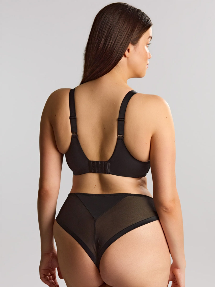 Bliss Full Cup Bra - Black/Floral