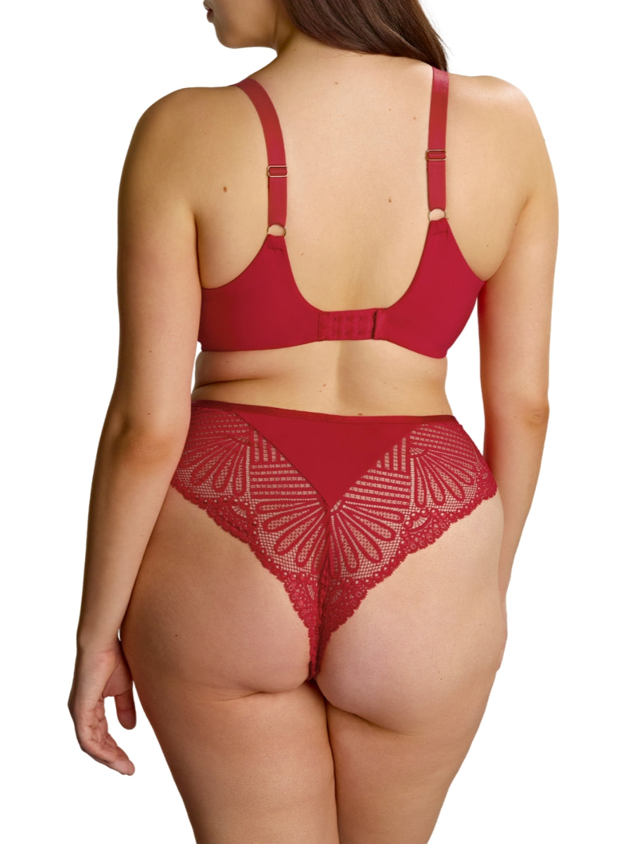 Entice Full Cup Bra - Red