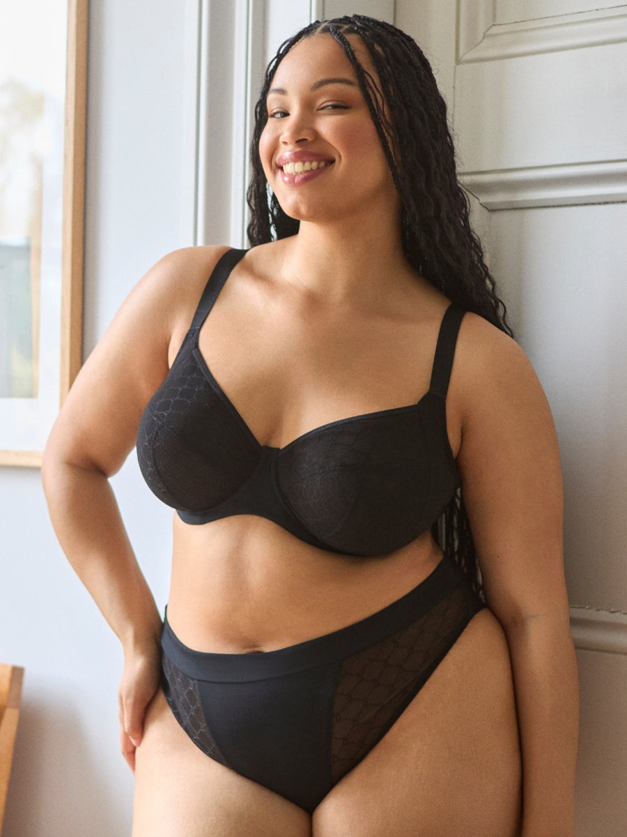 Muse Plunge Bra - Black