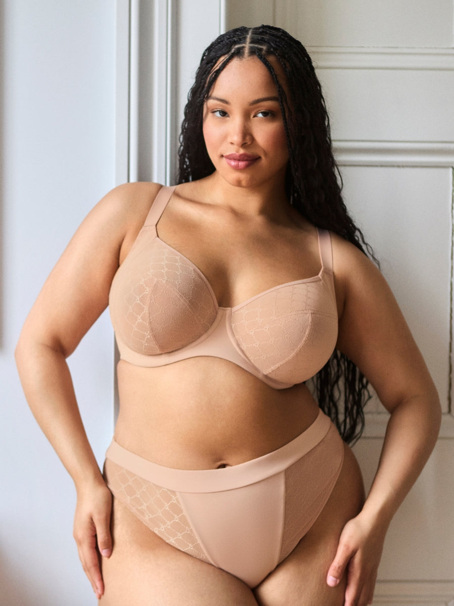 Muse Plunge Bra - Cameo Rose