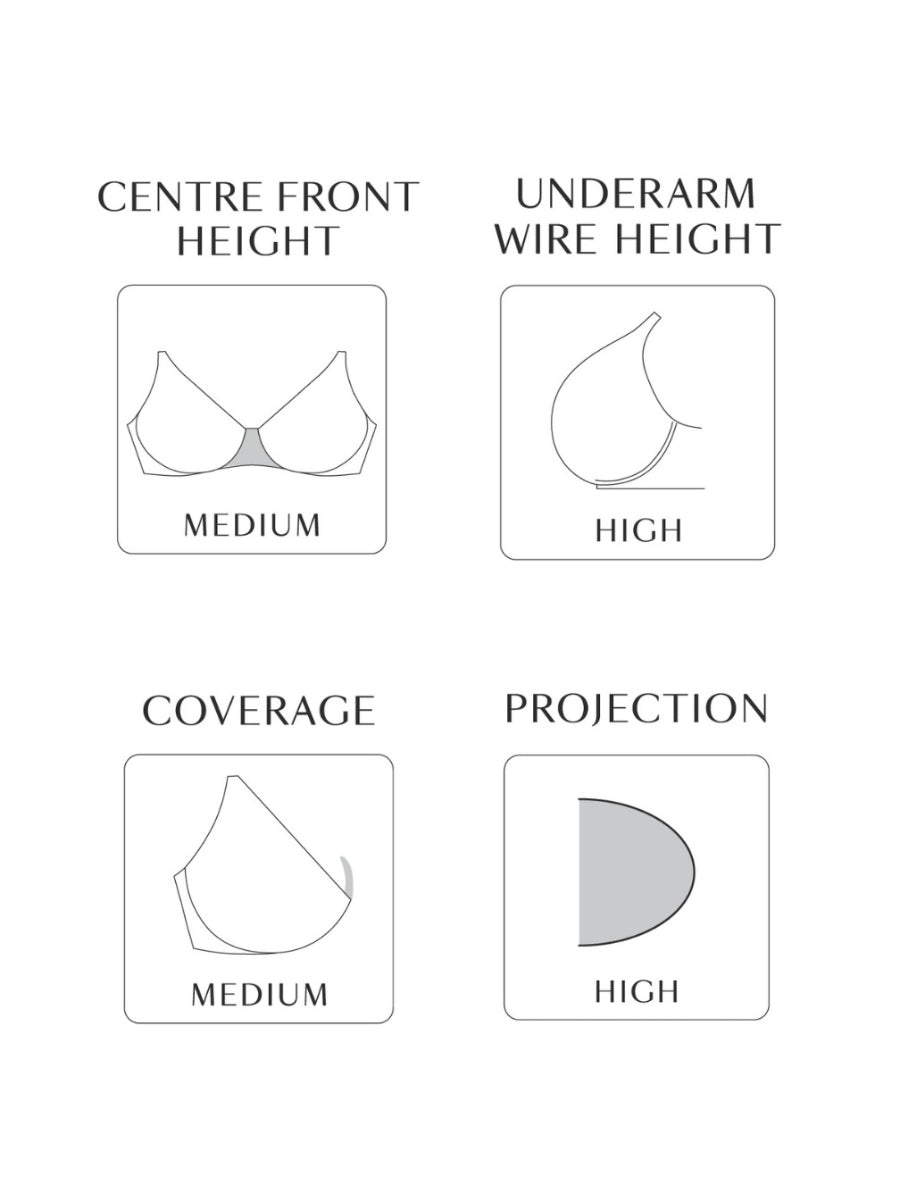 Muse Plunge Bra - Cameo Rose