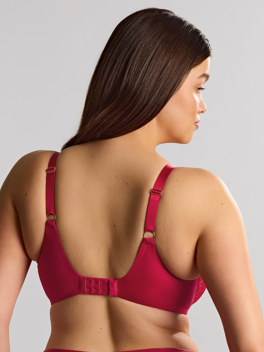Sophia Full Cup Bra - Raspberry