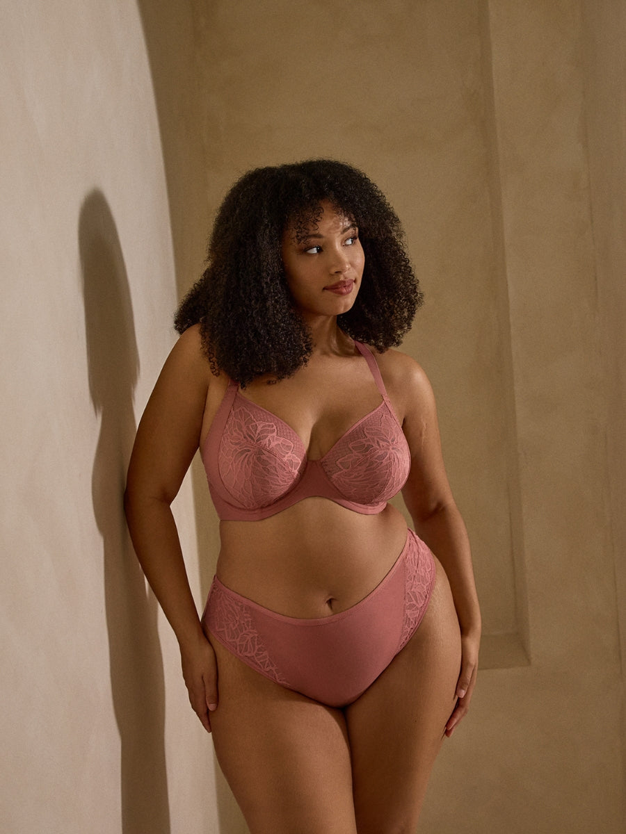 Sophia Plunge Bra - Sienna Rose