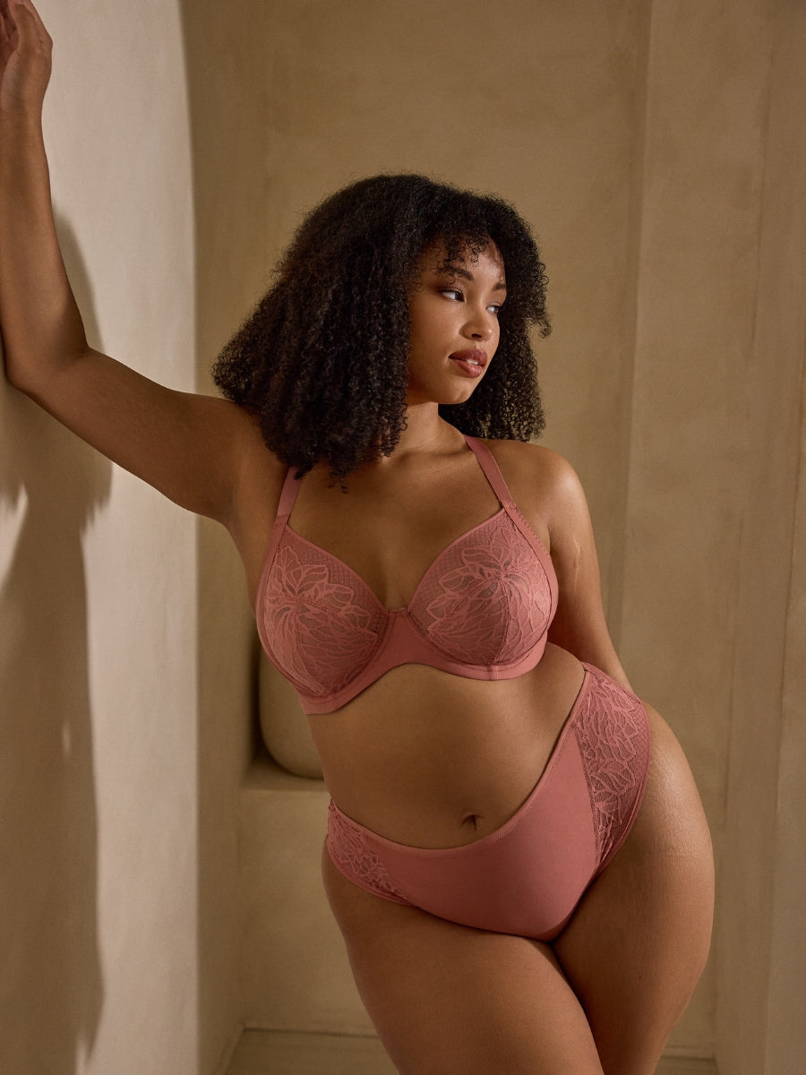 Sophia Plunge Bra - Sienna Rose