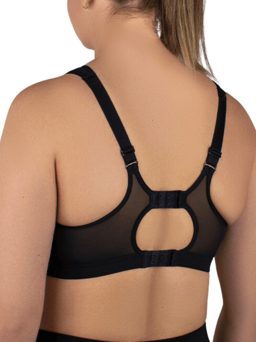 Active Multi Support Sports Bra - Black