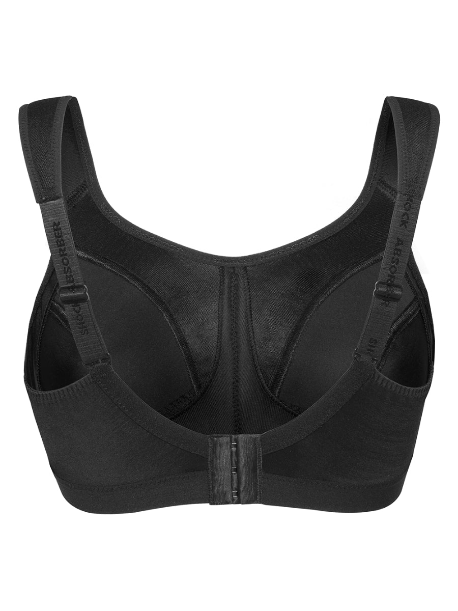 D+ Max Support Sports Bra - Black