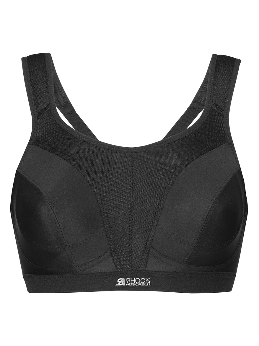 D+ Max Support Sports Bra - Black