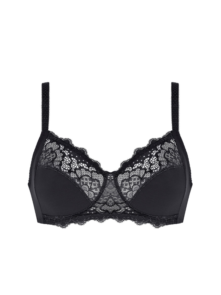 Caresse Soft Cup Bra - Black