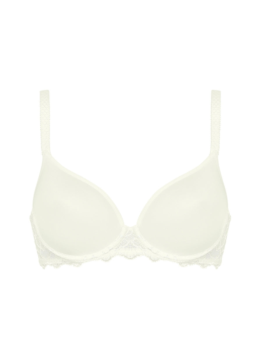 Caresse 3D Spacer Plunge Bra - Natural