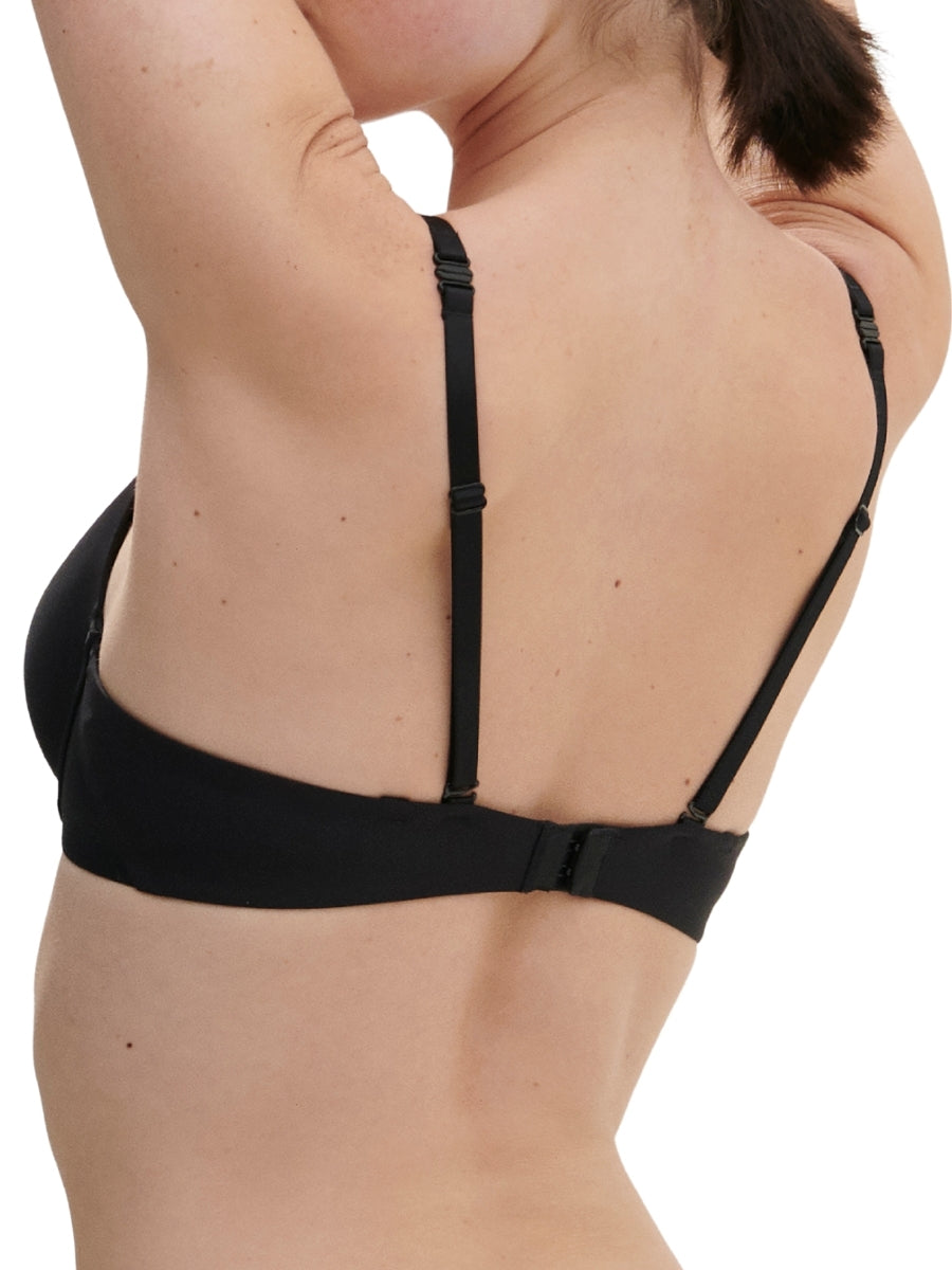 Essentiel Padded Plunge Bra - Black