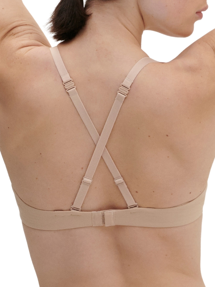 Essentiel Padded Plunge Bra - Peau Rosée